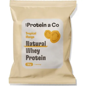 Protein Protein a Co NATURAL WHEY 30 g Příchuť: tropical mango