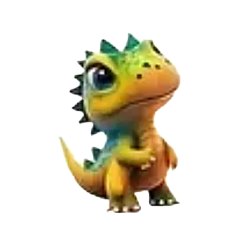 samolepka Samolepky - mladí dinosauři VI (sada 5 ks)