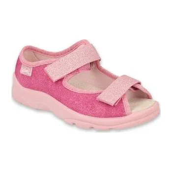 Dívčí obuv 869X162 25 - dívčí sandálky Befado, kožená stélka 869X162_28