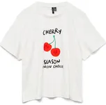 BÍLÉ TRIČKO CHERRY Vero Moda