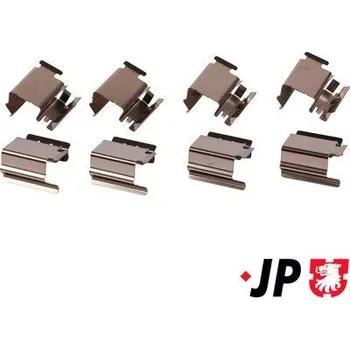 Přislušenství brzdového systému Sada příslušenství obložení kotoučové brzdy JP GROUP 1163651610