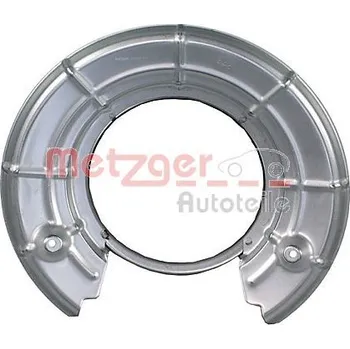 Brzdový kotouč Ochranný plech proti rozstřikování, brzdový kotouč METZGER 6115509