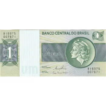 BRAZÍLIE. 1 cruzeiro (1980). Pi. 191Ac.