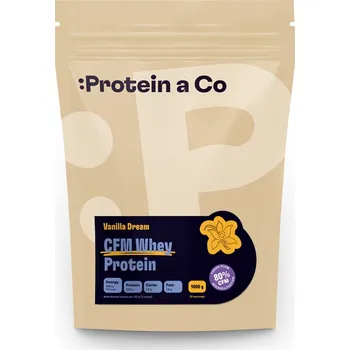 Sportovní výživa Protein a Co WHEY PROTEIN 80 1000 g Příchuť: Vanilla Dream