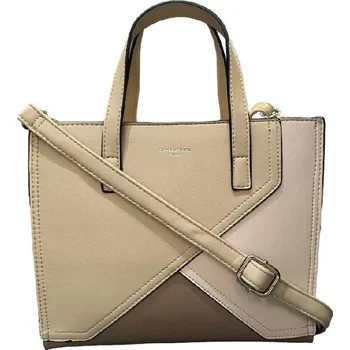 Kabelka David Jones kabelka střední béžová 6972 camel