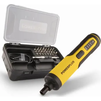 PowerPlus POWX00420 - Aku precizní šroubovák 4V + přísl.