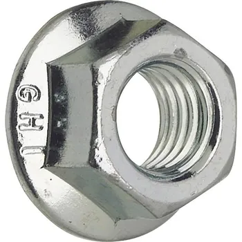 Matice SCH DIN6923 matice s přírubou pozink Varianta: DIN6923/ 8 M 4 pozink. šestihr. matka s přír.