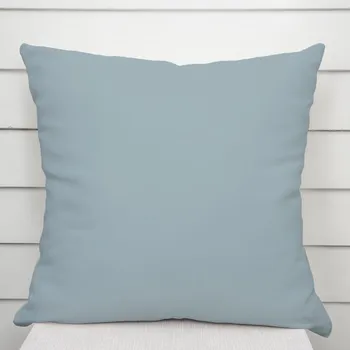 Povlak na dekorativní polštářek Bavlněný povlak na polštář Moni MO-053 Světle šedomodrý 50 x 50 cm
