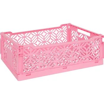 Úložný box Atmosphera for kids Skládací box AZUR, 40 x 30 x 15 cm, růžový