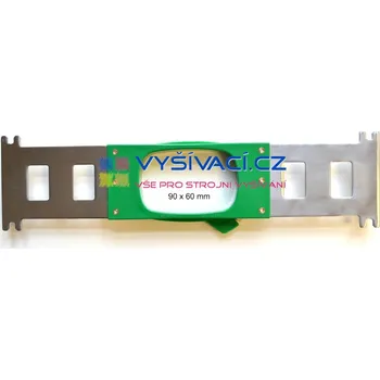 rámeček 90x60mm vyšívací obdélníkový pro vyšívací stroje GMS-FT, GMS-GT série balení: 1 kus