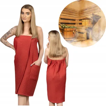 KILT DO SAUNY BISCOTTO BAVLNA CIHLOVÝ 150X70