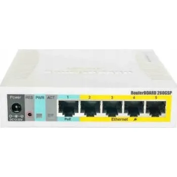 Switch Switch Mikrotik CSS106-1G-4P-1S