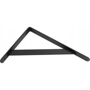 Úhloměr Úhelník, konzole pro polici ocelová, pod police 500x330