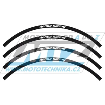 Polep vozidla Polepy ráfků (přední+zadní kolo) Blackbird Honda Racing - černé BB5068R/20