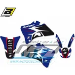 Polepy na motocykl (sada polepů Dream) Yamaha YZ125+YZ250 / 96-01 - typ polepů Dream4 BB2233N