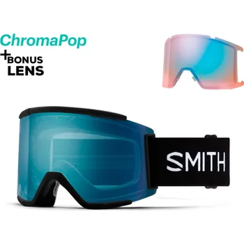 Snowboardové brýle Smith Squad XL black | cp ed blue mirror+cp storm blue 2026 - Odesíláme do 24 hodin