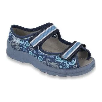 Chlapecká obuv 969Y159 31 - chlapecké sandálky Befado modré, MOTO 969Y159_32