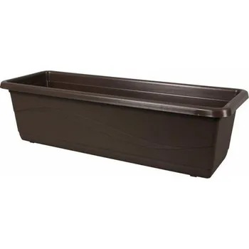 DK PLAST Truhlík LOBELIA 40cm, hnědý