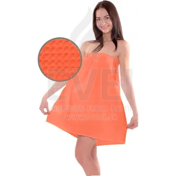 EVEI - Kilt do sauny, 100% bavlna, 80x150cm, cihlová