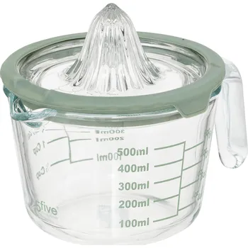 Lis na citrusy 5five Simply Smart Skleněný lis na citrusy NEO, 500 ml, zelený