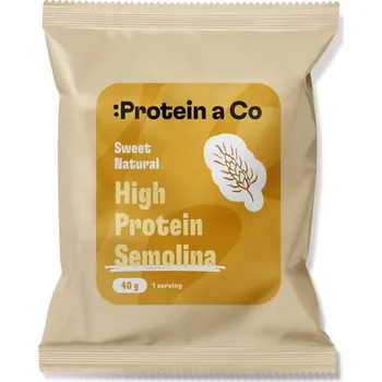 Protein Protein a Co Proteinová krupicová kaše 40 g Příchuť: natural