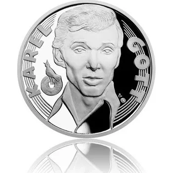 2019 - Stříbrná medaile Karel Gott - Zpěvák - Ag 1 Oz - číslováno