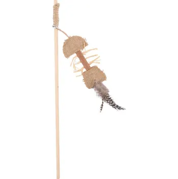 Hračka pro kočku Huhubamboo škádlítko rybička