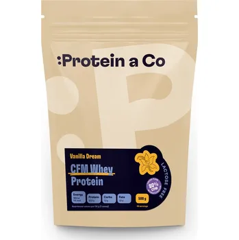 Protein Protein a Co Bezlaktózový CFM Whey 500 g Příchuť: Vanilla Dream