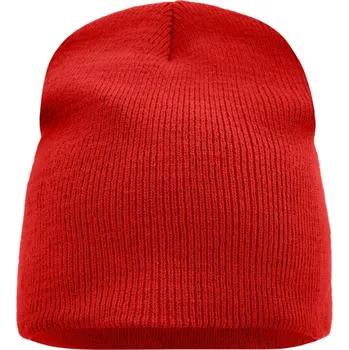 Čepice Čepice Beanie No.1 červená univerzální
