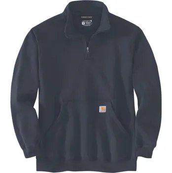 Pánská móda Mikina Carhartt Loose Fit Midweight Quarter-Zip Mock-Neck Sweatshirt Velikost: L