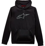 Mikina INCEPTION ATHLETIC HOODIE, ALPINESTARS (černá, vel. M)