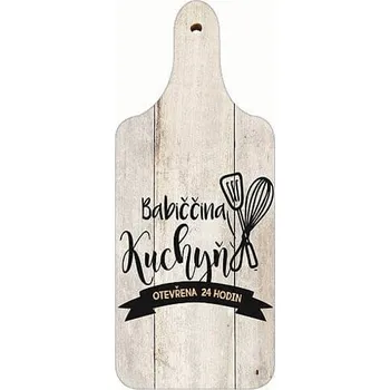 DEKORAČNÍ KUCHYŇSKÉ PRKÉNKO PRO BABIČKU 28cm