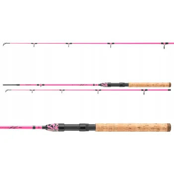 Rybářský prut Spinningový prut Daiwa Ninja X Kids pink 1.60m 10-30g pro děti