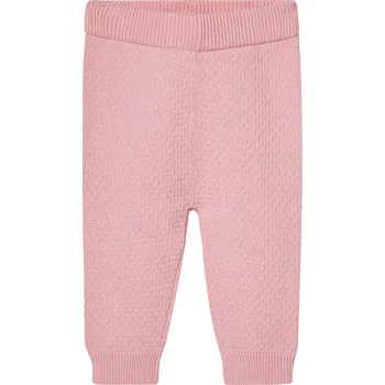 Dívčí oblečení lupilu® Dívčí pletené kalhoty s BIO bavlnou (světle růžová, 86/92)