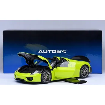 autíčko AUTOart Porsche 918 Spyder Weissach Package 2015, Měřítko 1:18, 77921