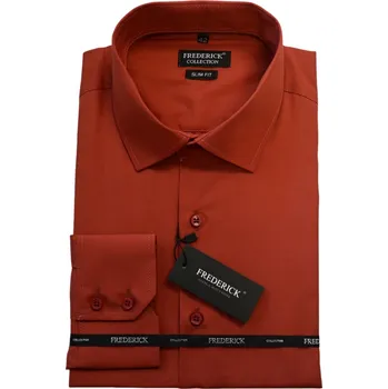 Pánská košile Pánská košile s dlouhým rukávem - střih SLIM - vzor F862 - 40