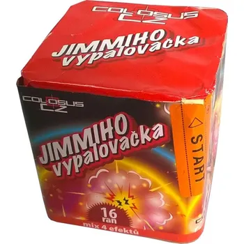 Zábavní pyrotechnika Kompaktní ohňostroj JIMMIHO VYPALOVAČKA 16 ran 19mm
