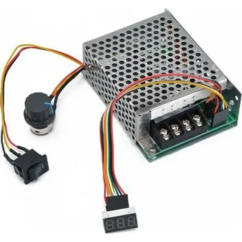 Regulátor otáček PWM stejnosměrných motorů 55V do 40A s Displejem