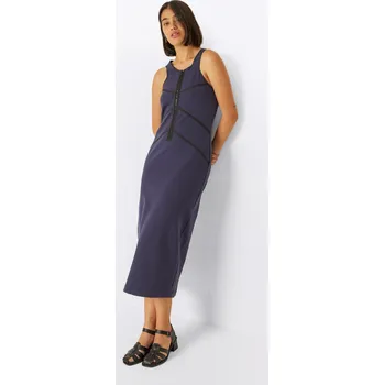 Dámské šaty SKFK Dei Dress Navy Violet 40