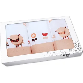 Utěrka Dárkové utěrky Roztomilé ovečky 3ks