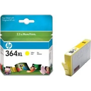HP 364 XL - žlutá inkoustová kazeta, CB325EE