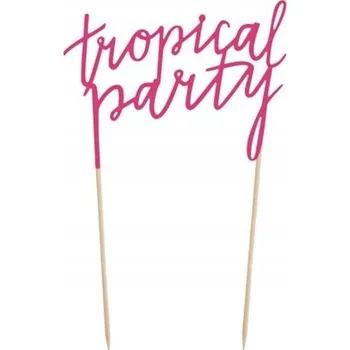 Jedlá dekorace na dort Dekorační ozdoba PartyDeco 24 cm