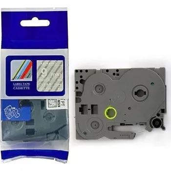 Pásek do tiskárny Alternativní páska Brother TZ-125/TZe-125 9 mm x 8 m, bílý tisk/průhledný podklad