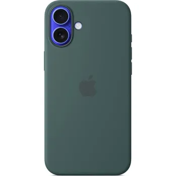 Pouzdro na mobilní telefon Originální kryt pro Apple iPhone 16 Plus - MagSafe - silikonový - jezerně zelený