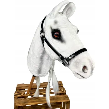 Hobby horsing Šitá ohlávka pro hobby horse realistického vzhledu -