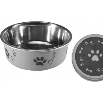 Miska pro psa Jedna kovová miska Barry King, vícebarevná, 0,7 l