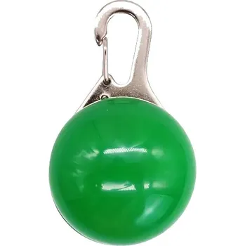 Obojek pro psa Svítící LED přívěsek na obojek Barva: Zelená