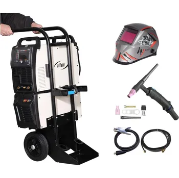 Svářečka ALFA IN PEGAS 320 AC/DC PULSE NEO včetně chladící jednotky a vozíku + kukla + rudl