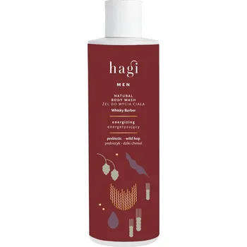 Sprchový gel Hagi Whisky Barber přírodní gel na mytí těla pro muže, 300 ml