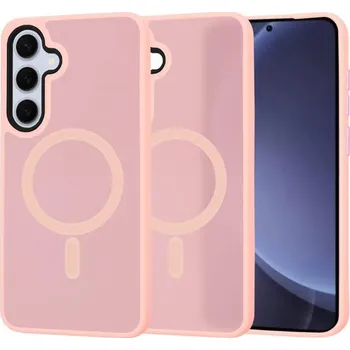 Techsuit HaloFrost MagSafe, Samsung Galaxy S25 Plus, růžový